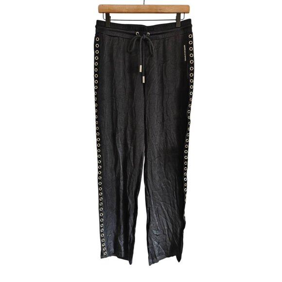 Kooples x Sport Grommet Black Pants 8 or L - Picture 4 of 11